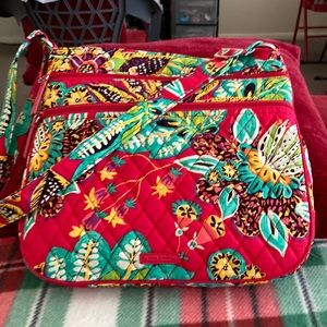 Vera Bradley Triple Zip Hipster —Rumba